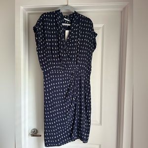 NWT MM LaFleur Jasmine Dress Size 14 - Dark Iris